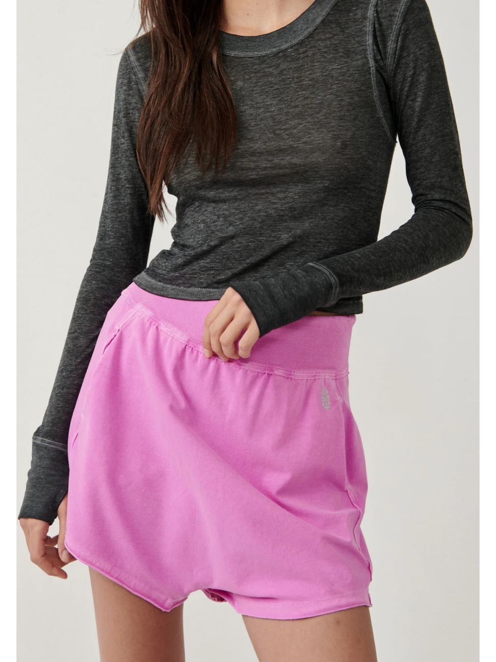 FP Movement hot shot shorts - frosted magenta